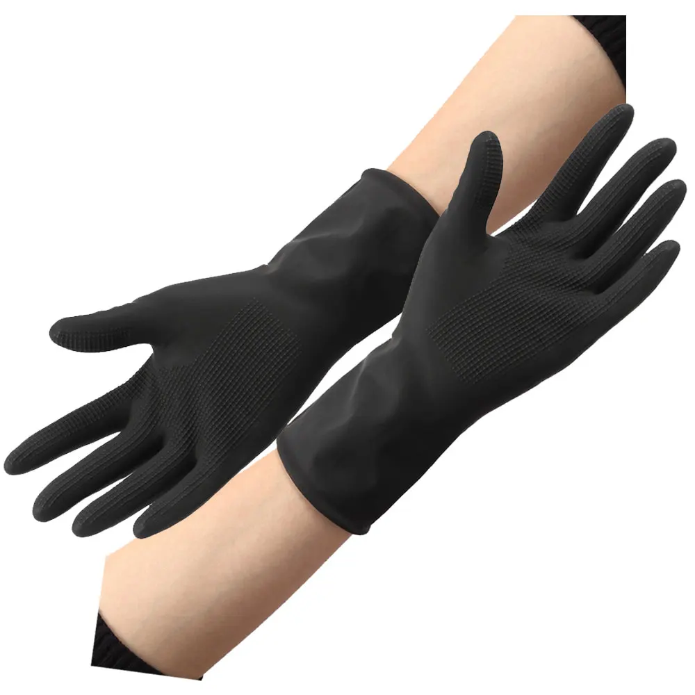Friseur Hitzebeständige Handschuhe Barber Haarglätter Dauerwelle Handschuhe Salon DIY Haar Styling Werkzeuge Anti-skid Haar Sterben Handschuhe – Detail 6