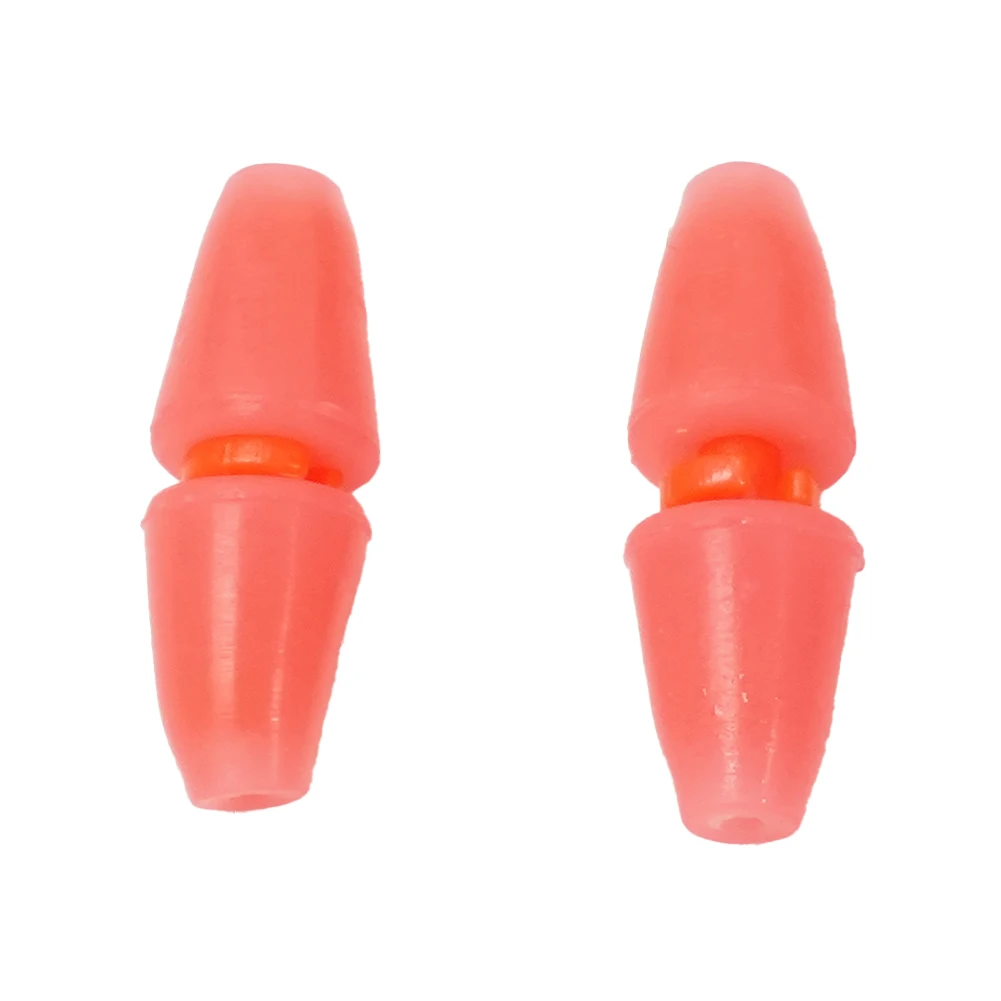10pcs Fishing Bobber Stoppers Oval And Column Floats Sinker Stops Rubber Premium Bobber Stops For Fishing Floats Fishing Gear