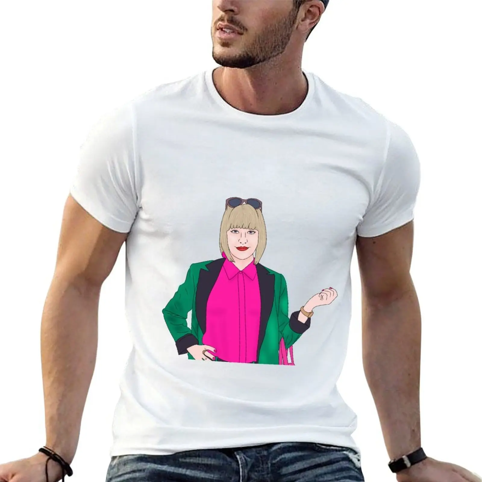 

Agatha Raisin with background T-Shirt t shirts for man cotton funny t shirts for man cotton T-Shirt
