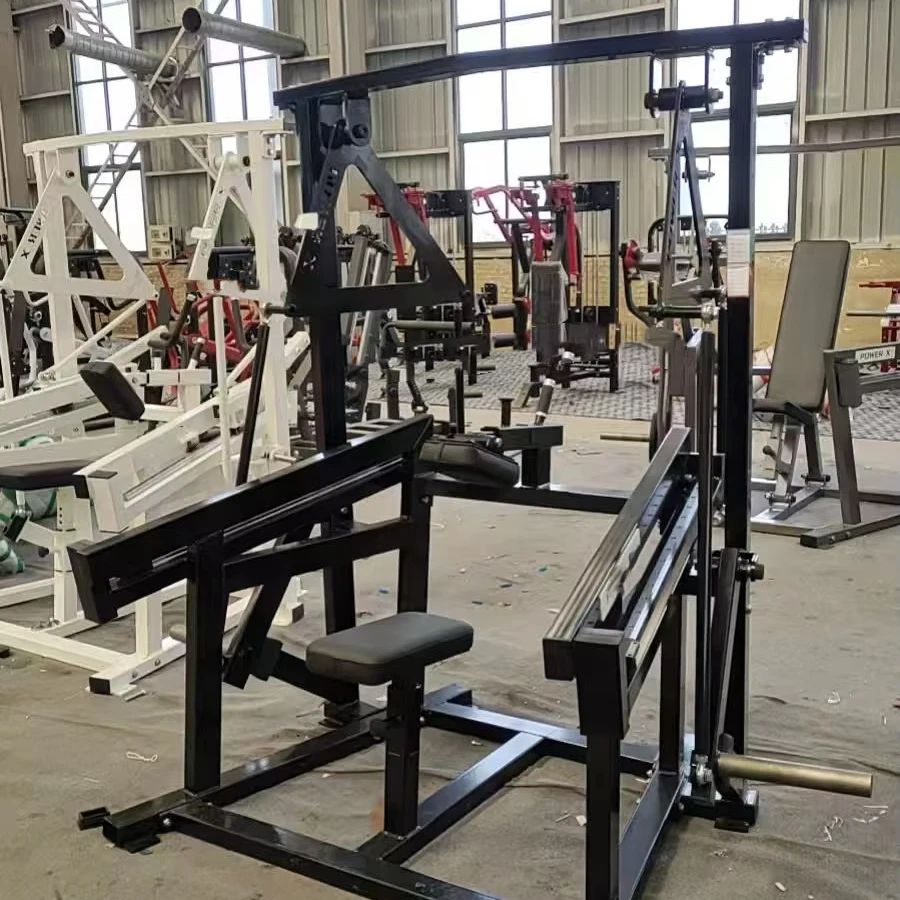 Dual Function Commercial Gym Equipment Seated Smith Machine Row Machine