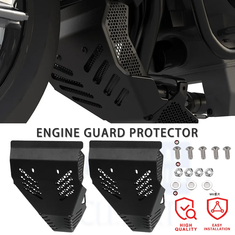 Motorcycle For Ducati Multistrada 1260 S D/Air Pikes Peak 2018 2019 2020 Front Engine Guard Baffle Engine Housing Protection