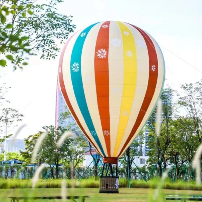 عرض في الهواء الطلق منطاد الهواء الساخن، بالون الهواء الساخن المشاهير الإنترنت، معرض محاكاة منطاد الهواء الساخن #1