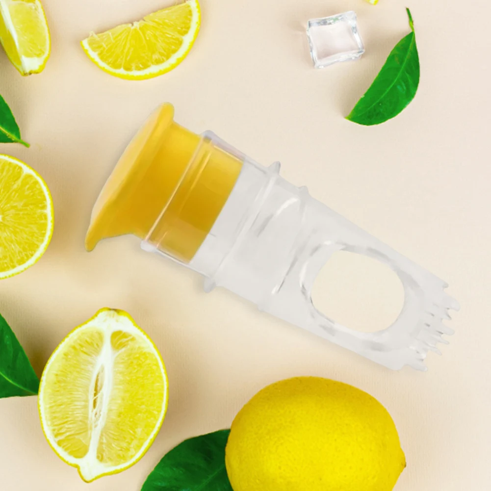 Manual Lemon Juicer Portable Lemon Squeezer Citrus Juicer Reamer Hand Juicer Pourer for Lemon Orange Limes Citrus