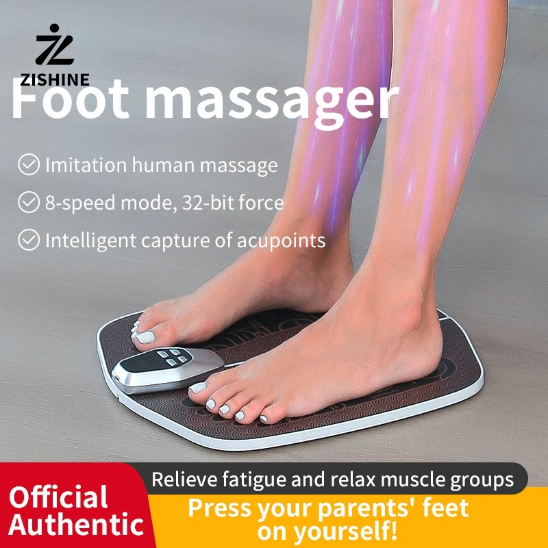 

Foot Massager Relaxation Pads Electric Massage Tool To Relieve Sore Feet Leg Cramps Ankle Sprain Swollen Feet Care