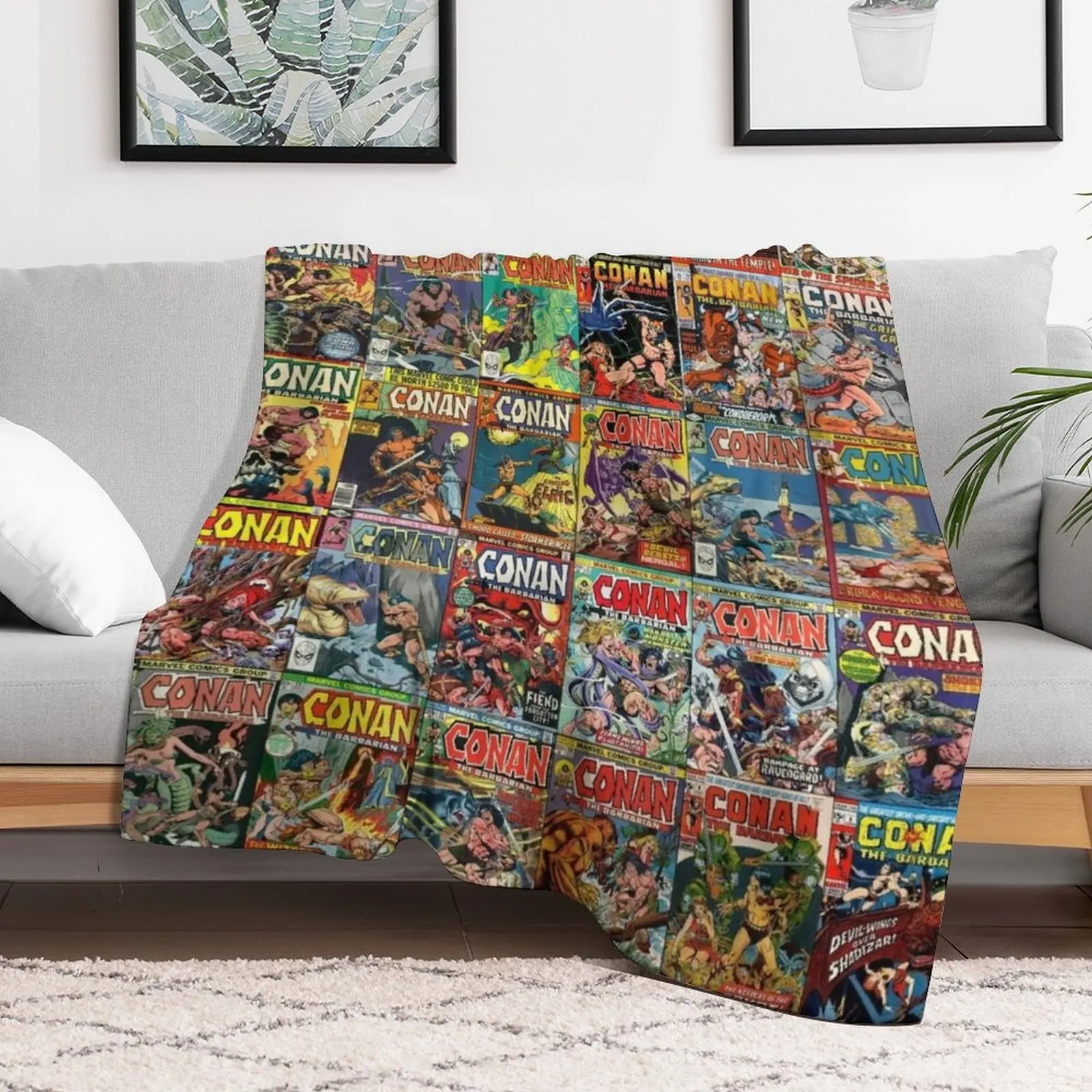 Conan the Barbarian Throw Blanket