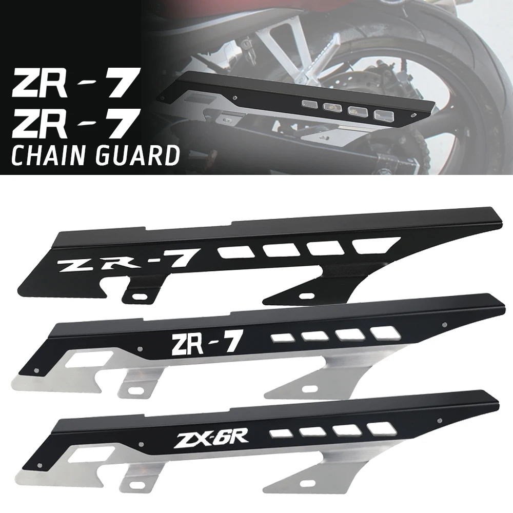 

Для KAWASAKI ZR-7 ZR7S ZR7 ZR zr 7S 1999 2000 20001 2002 2003 2004, аксессуары, защита цепи мотоцикла, защитная крышка