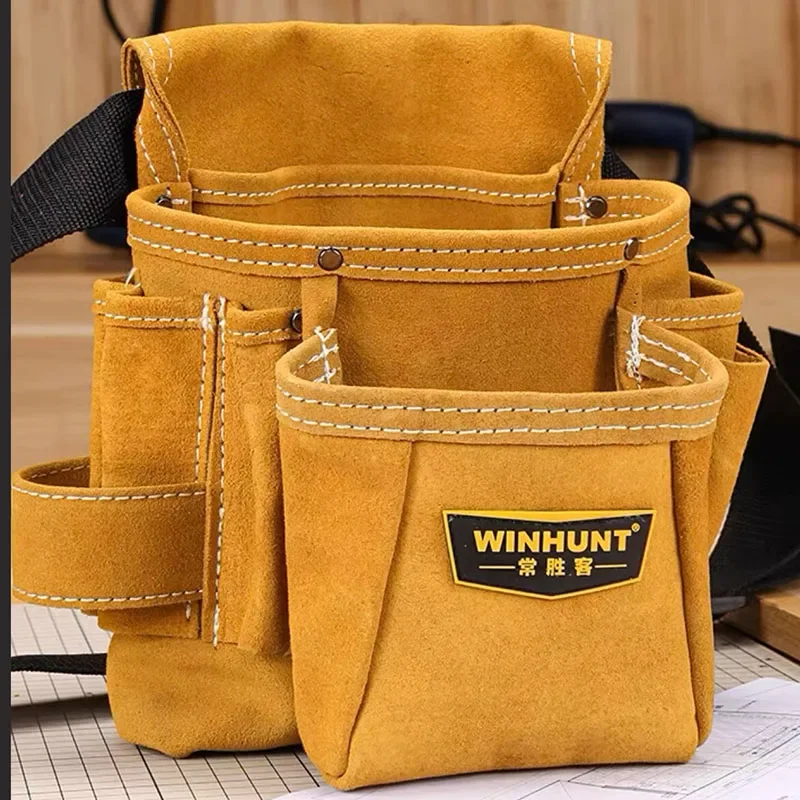 Adjustable Straps Tool Pockets Professional Special Tool Kit Multifunctional Electrician Vest Repair Kit Telecom Waist Pack