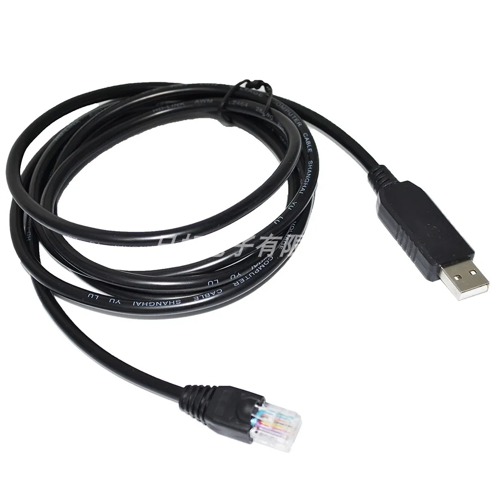 Customized FTDI USB to serial RS485 cable RJ45 Ethernet connection cable DATA A+B - GND