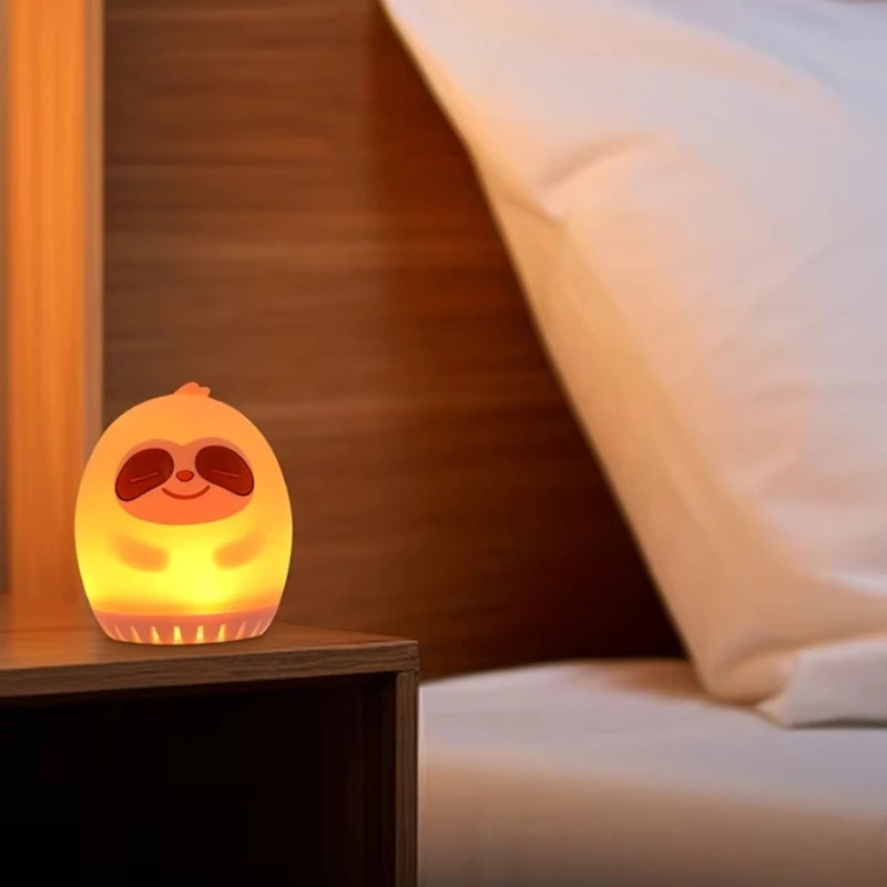 

Baby Soothing Adult Sleep Aid White Noise Machine Music Play Light White Noise Sleep Machine Sloth Night Light