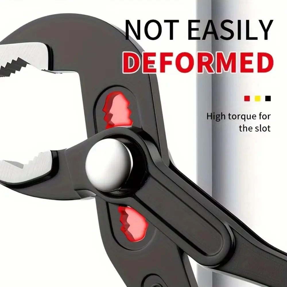 

1Pcs New Stenciled Pump Plier 7-Inch Portable Shifting Spanner Adjustable Multi-Functional Pump Clamp