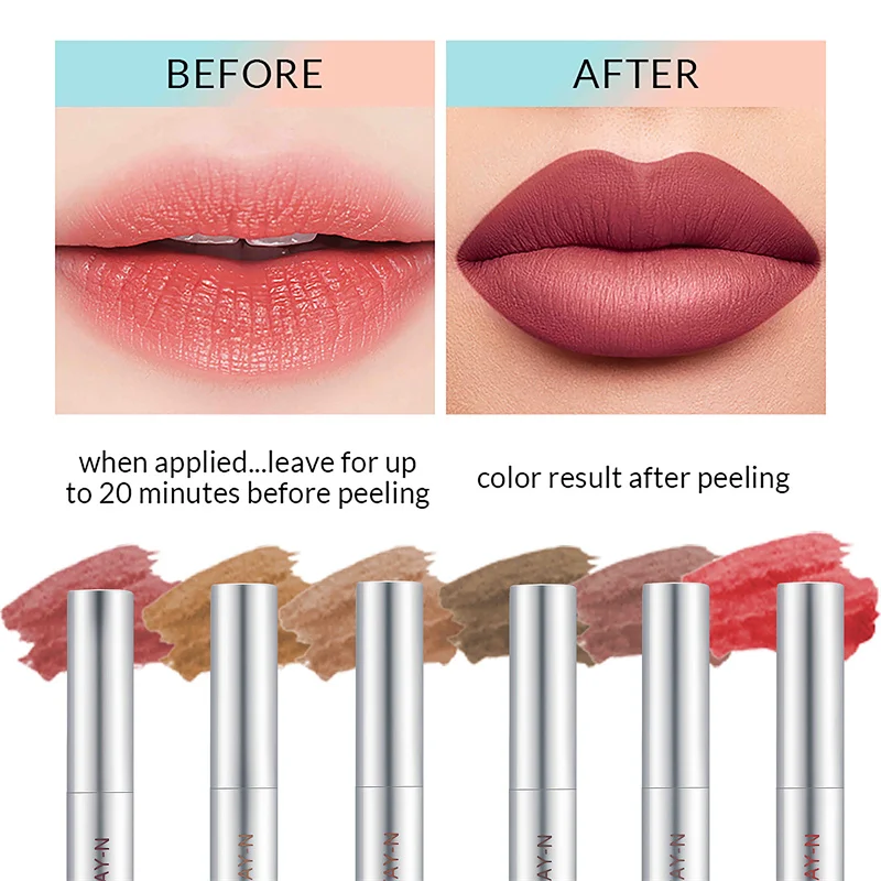 剥がせるリップライナーペンシル 唇の輪郭を描く リップカラー リップライナー 防水 汚れにくい メイクアップ化粧品 女性用美容製品