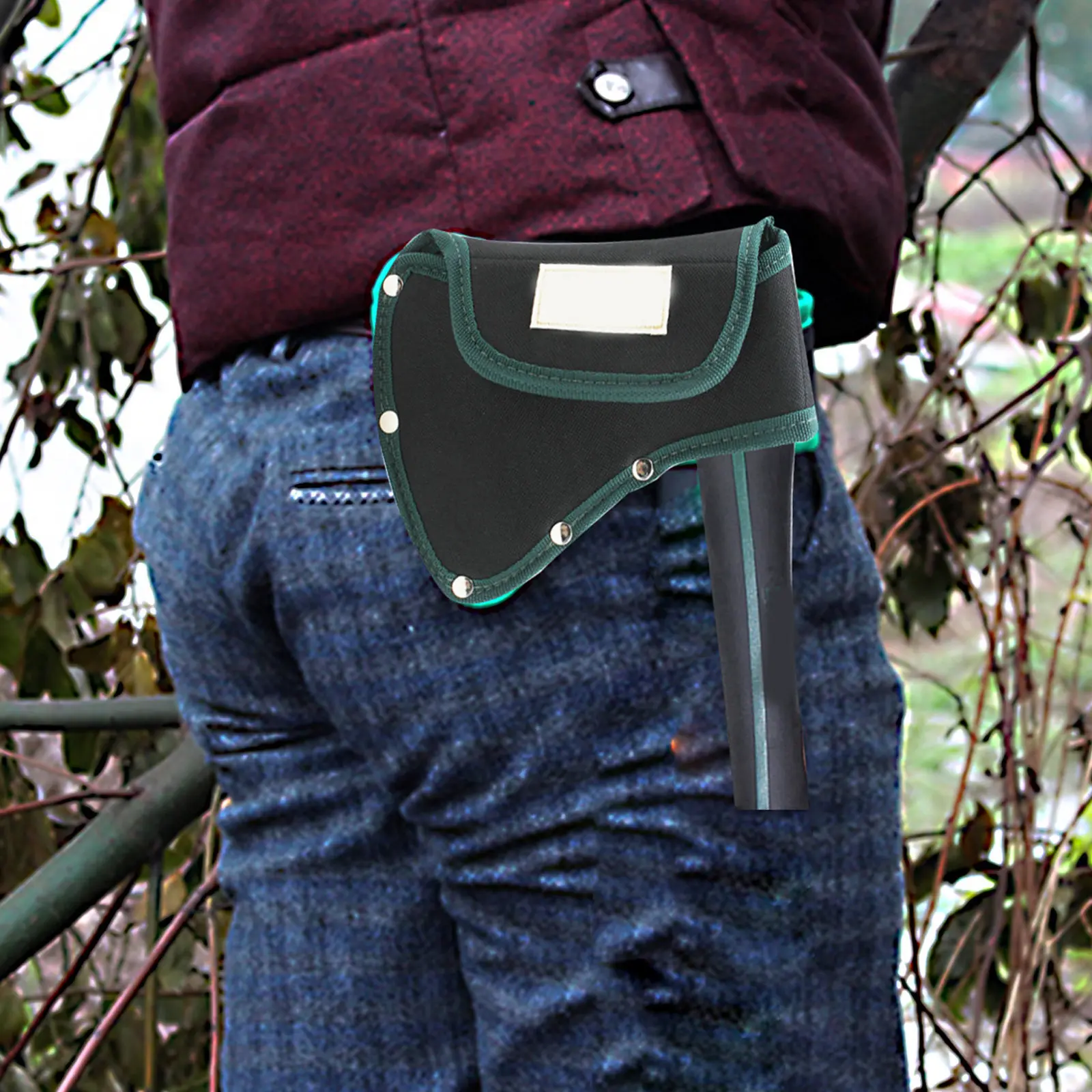 Heavy-Duty Tear-Resistant Axe Storage Bag Made of Thickened Oxford Fabric Design Smooth Gliding Zipper Professional
