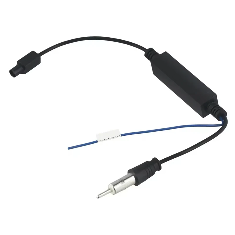 Car Radio Antenna Aerial Adapter For VW Audi Citroen Ford Renault Bent Plug Cable Fakra Male Connector Amplifier