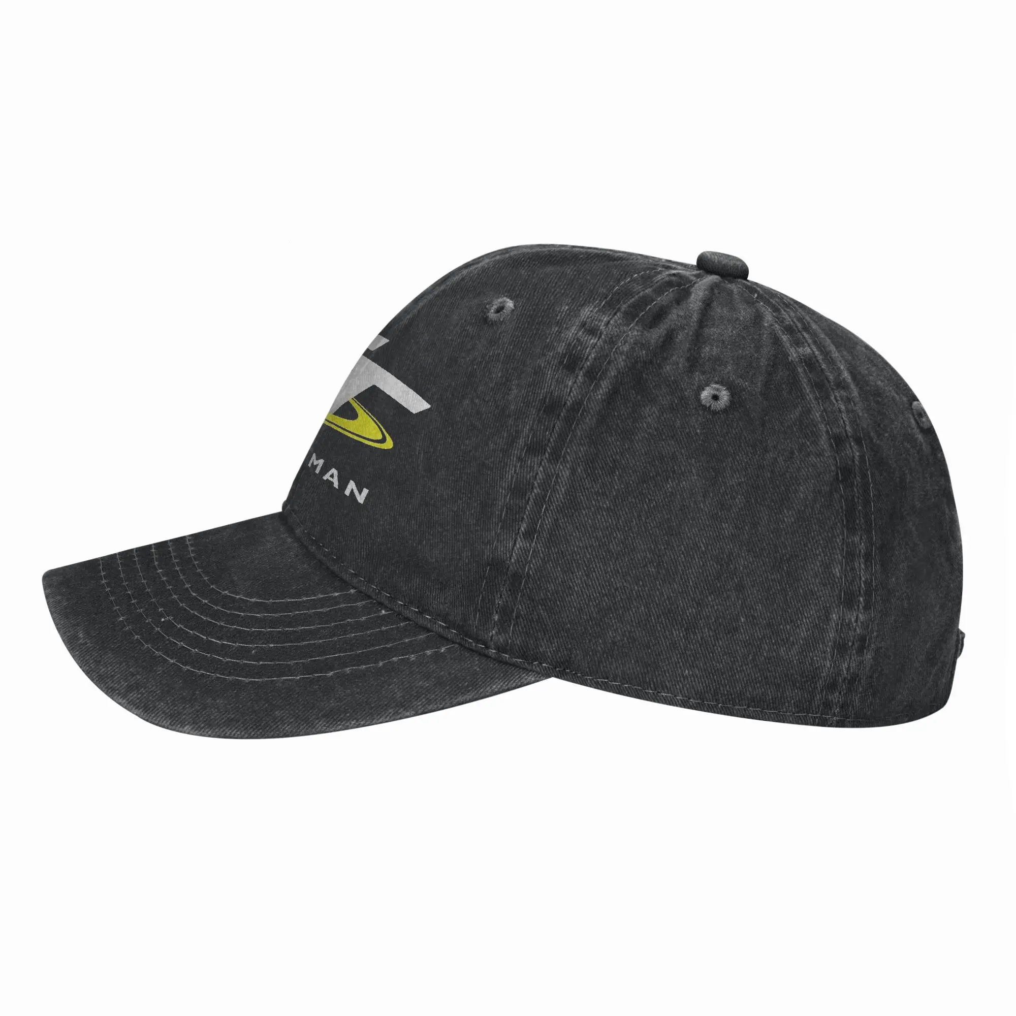 Isle of Man TT Motorradrennen Logo Baseballkappen für Herren und Damen Distressed Denim Hüte Klassische Outdoor-Fit Snapback-Kappe – Detail 6