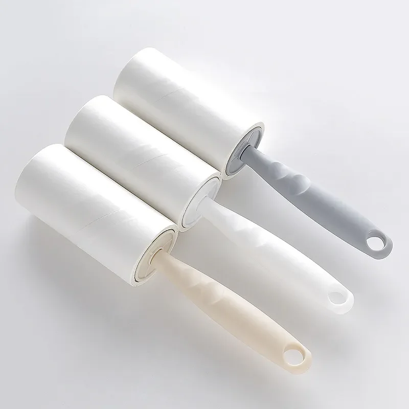 Hair Adhesive Tear Type  Roller Dust Paper Portable Cloth-Removing Sticky Roller Brush Clothes Lint Remover Lint Rollers Brushes