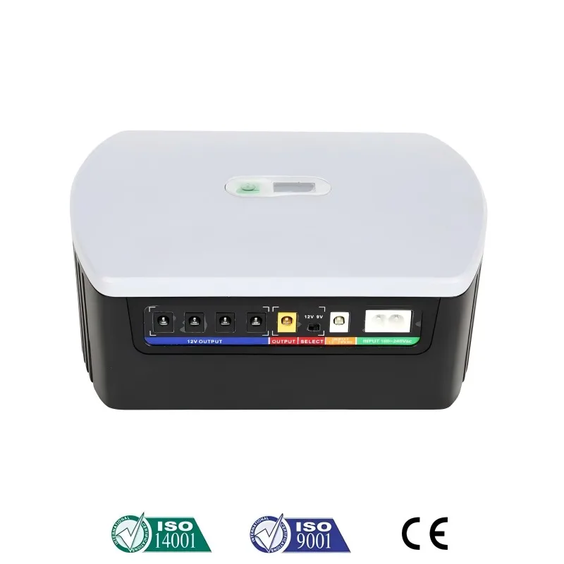 JEZER DCF-60W 100W 120W LiFePO4 16000mAh Large Capacity Multipurpose Mini  UPS Backup Power Adapter for WiFi, Router 5V 9V 12V