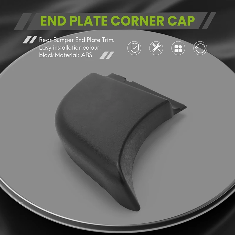 Rear Bumper End Plate Corner Cap Trim Fit For Toyota Hilux Vigo 2004-2015 52163-0K010 52164-0K010