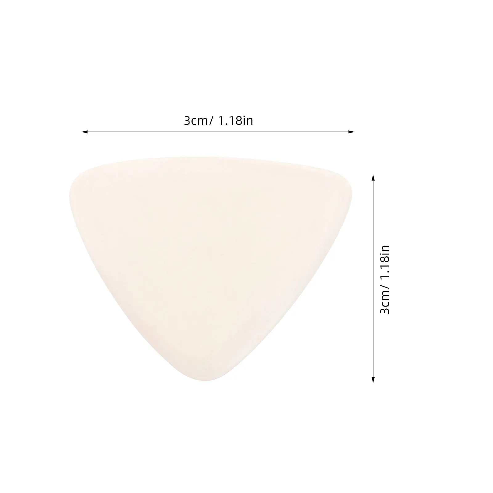 Plettro in nylon Zhongruan Durevole, liscio, leggero, design Esame di prestazioni Plettro per chitarra Liuqin Plettri medi in celluloide