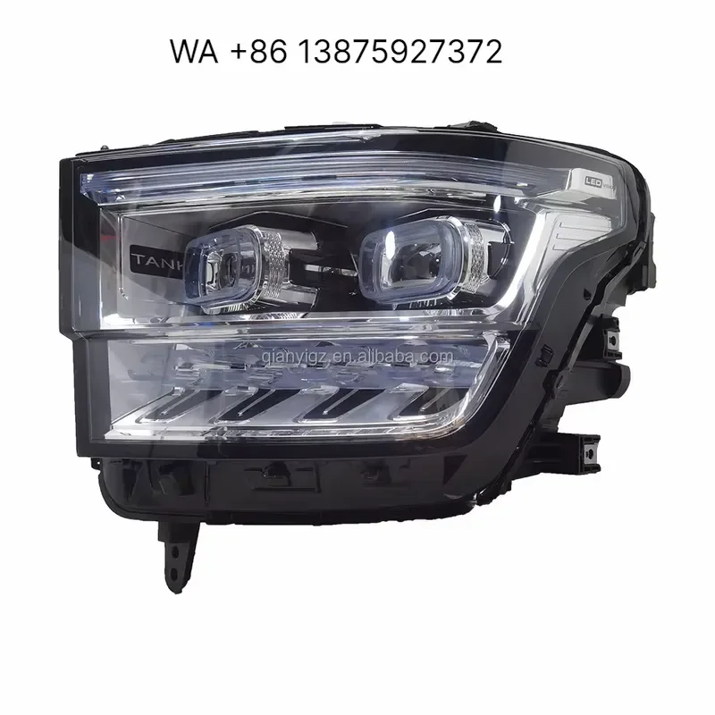 WMWMNU LED Car Headlights for 2023 Tank 500 Original Matrix Projector High Definition Lamps