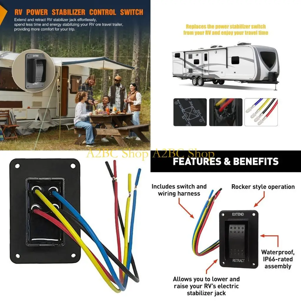 

A2BC 387874 Переключатели выдвижения и втягивания в сборе со сменными жгутами разъемов стабилизатора Переключатели для разъемов
