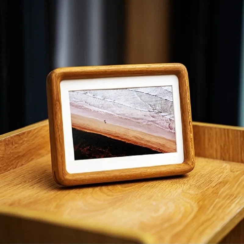 Solid Wood Photo Frame Tabletop Photo Frame for 6-inch, 7-inch, and 8-inch Pictures Durable Solid Wood Design Home Decor
