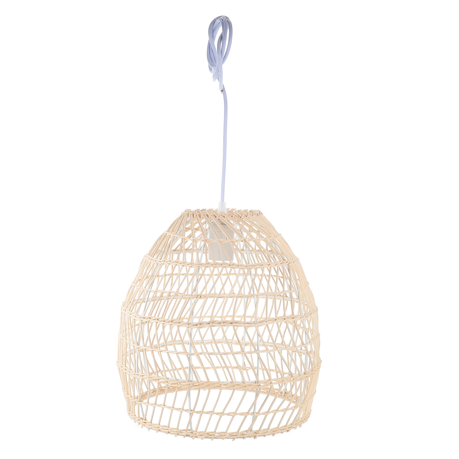 

Rattan Chandelier Pendant Lights Single-head Bamboo Zen Theme Wicker Chic Ceiling Home Lamp Decor Chinese Style Woven Hanging