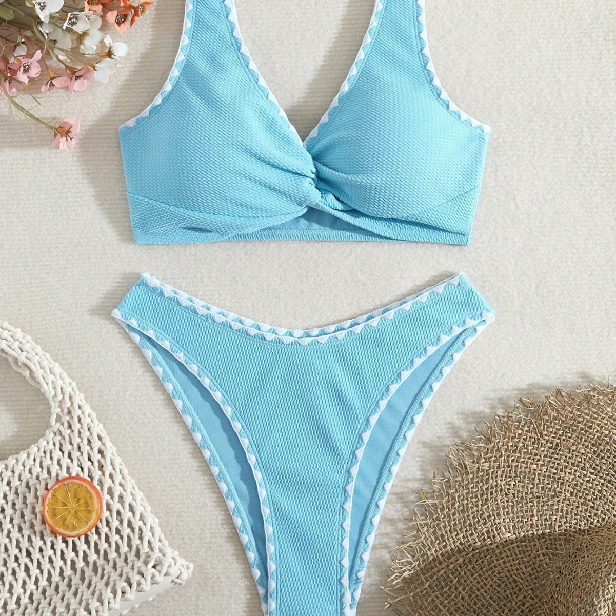 Summer Sexy Bikinis Women's Swimwear Female Swimsuit for Swim Wear Bathing Suits Thong Bikini Set Beachwear Pool Bather 2025