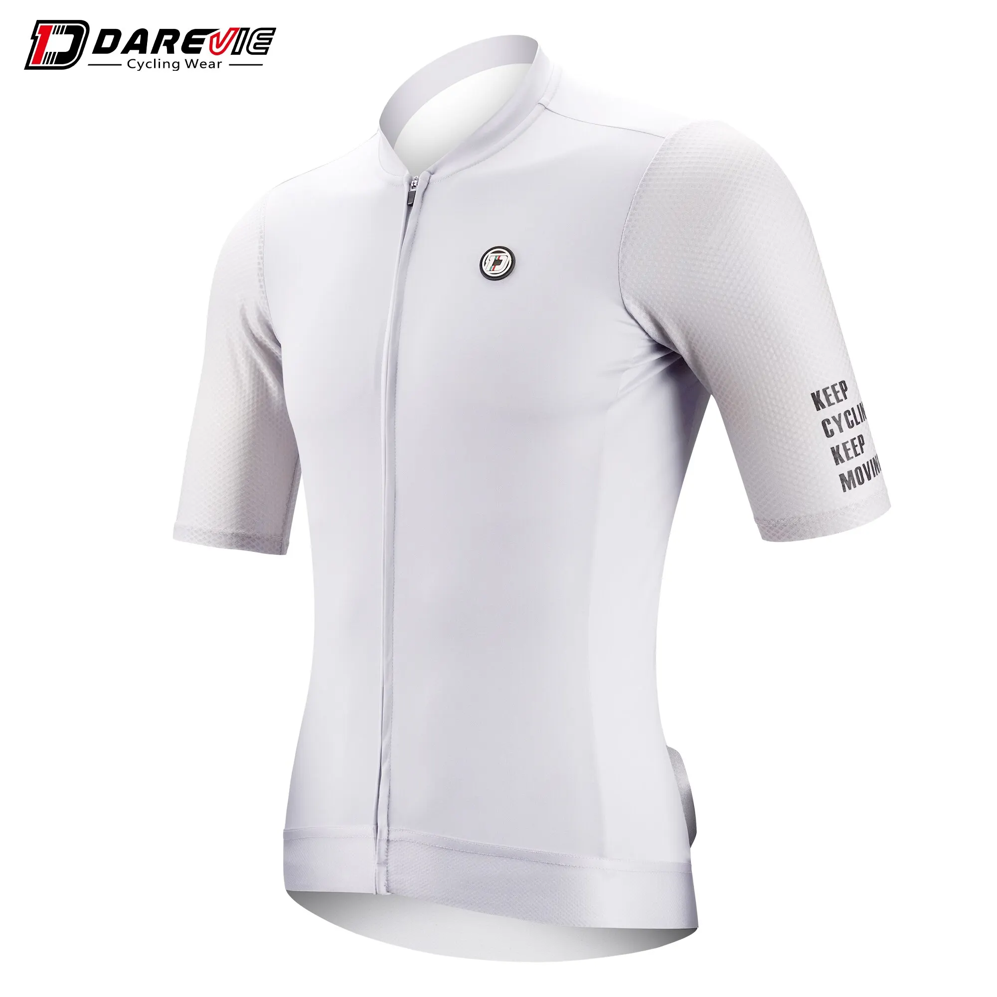 DAREVIE Wielertrui Mode Dames Wielertrui SPF 50+ Man Fietsshirt Hoge kwaliteit Zacht Ademend Fietsshirt MTB Road