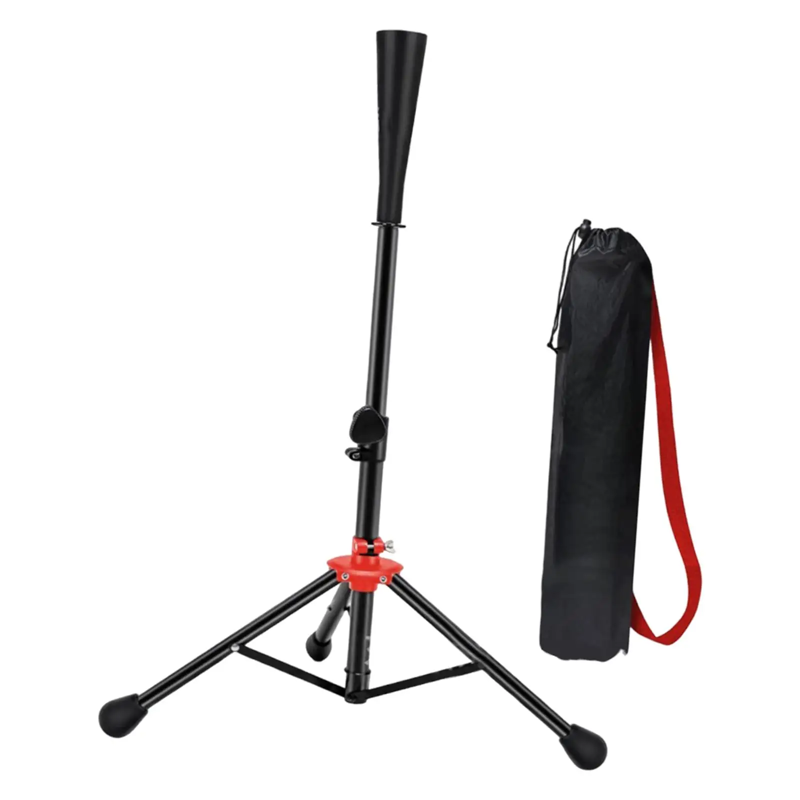 Baseball Batting Tee Premium Stable Women Men Professional Multipurpose Training Aid Tripod Stand Hitting Tee Height Adjustable