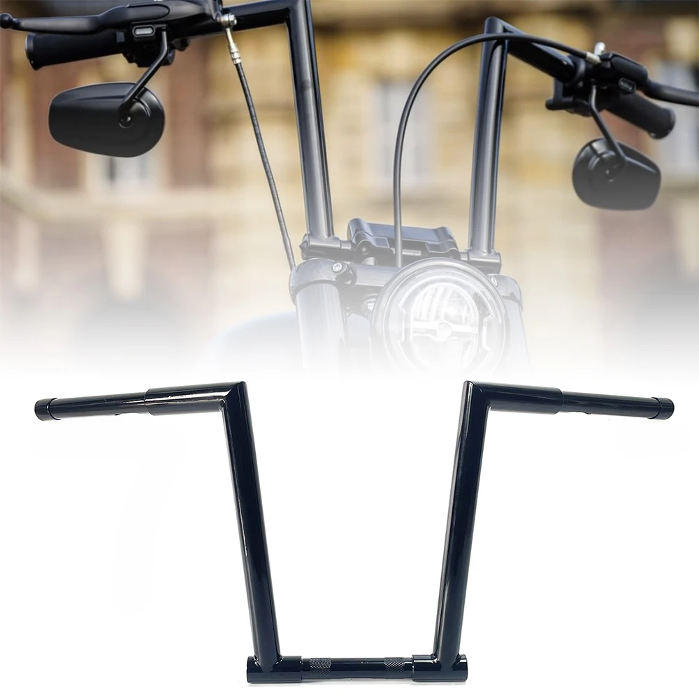 Motorrad 32mm 1-1/4 zoll custom lenker 10 "12" 14 "16" Aufstieg für Harley sportster XL883 Dyna