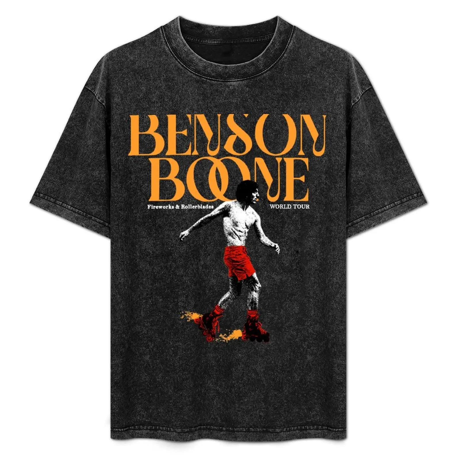 

Pop Art Vintage Benson Boone T-Shirt Relaxed Fit Casual Short Sleeve Top