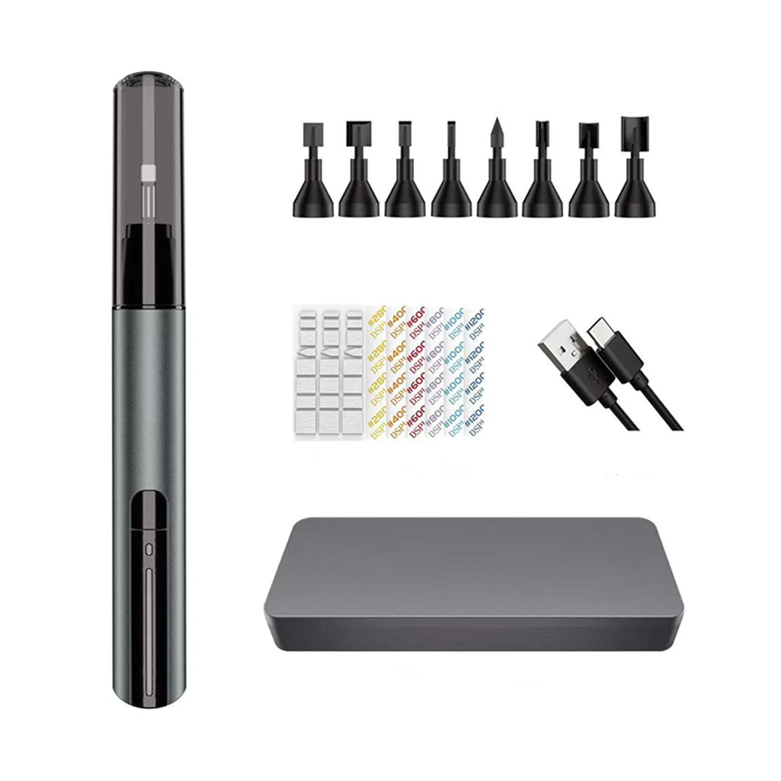 Reciprocating Electric Sander For Assembly Model Hobby Grinding Pen Craft Tool Kit