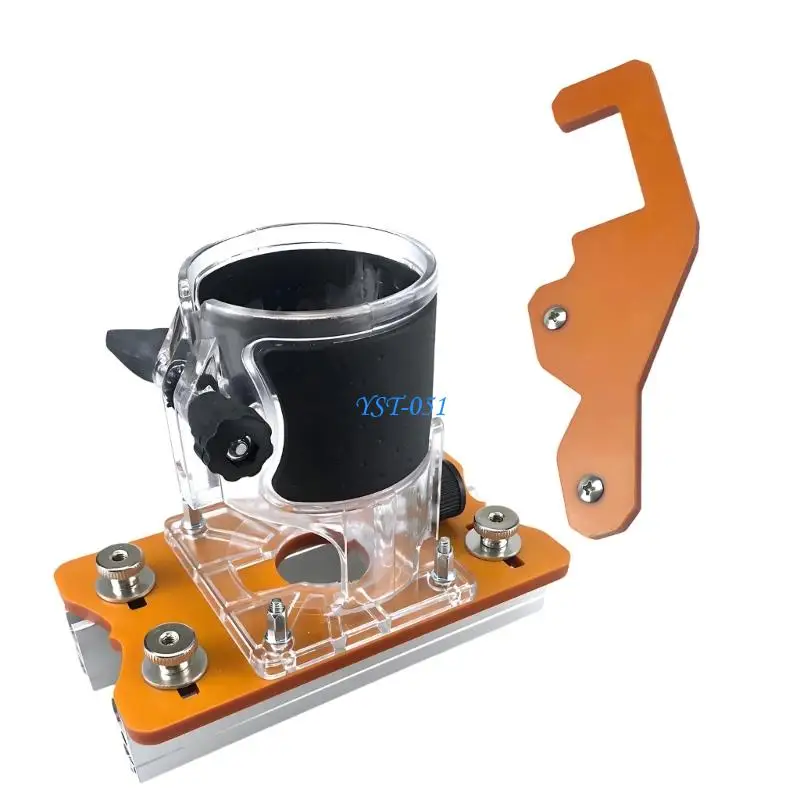 E15A Aluminum Grooving Plate With Quick Adjusts Locator And Protections