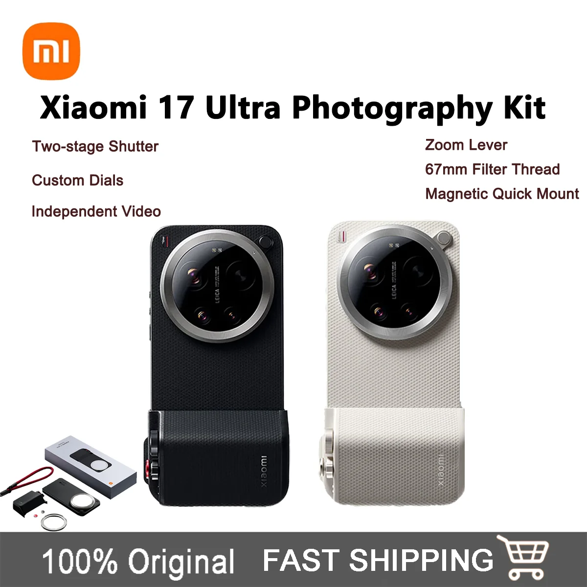

Original Xiaomi 17Ultra Upgrade Camera Accessory Dustproof Protective Cover Flexible Wrist Strap For Shooting Enthusiasts