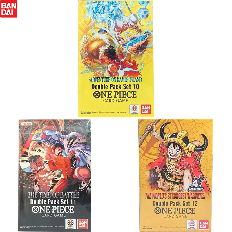 BANDAI One Piece Card Game Double Pack Set 12 The Worlds Strongest Warriors English OP17 Collection Card