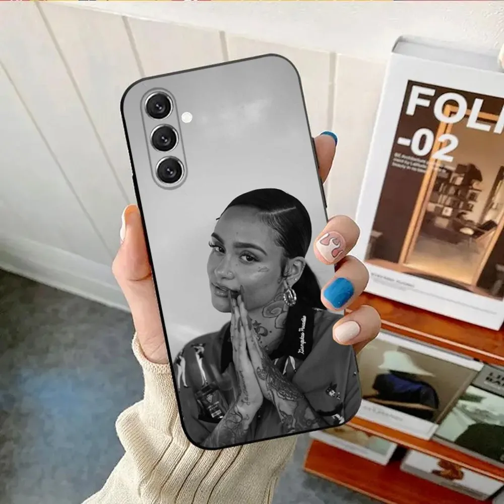 Singer Kehlani Parrish Phone Case For Samsung Galaxy A13,A21s,A22,A31,A32,A52,A53,A71,A80,A91 Soft Black Cover image 2