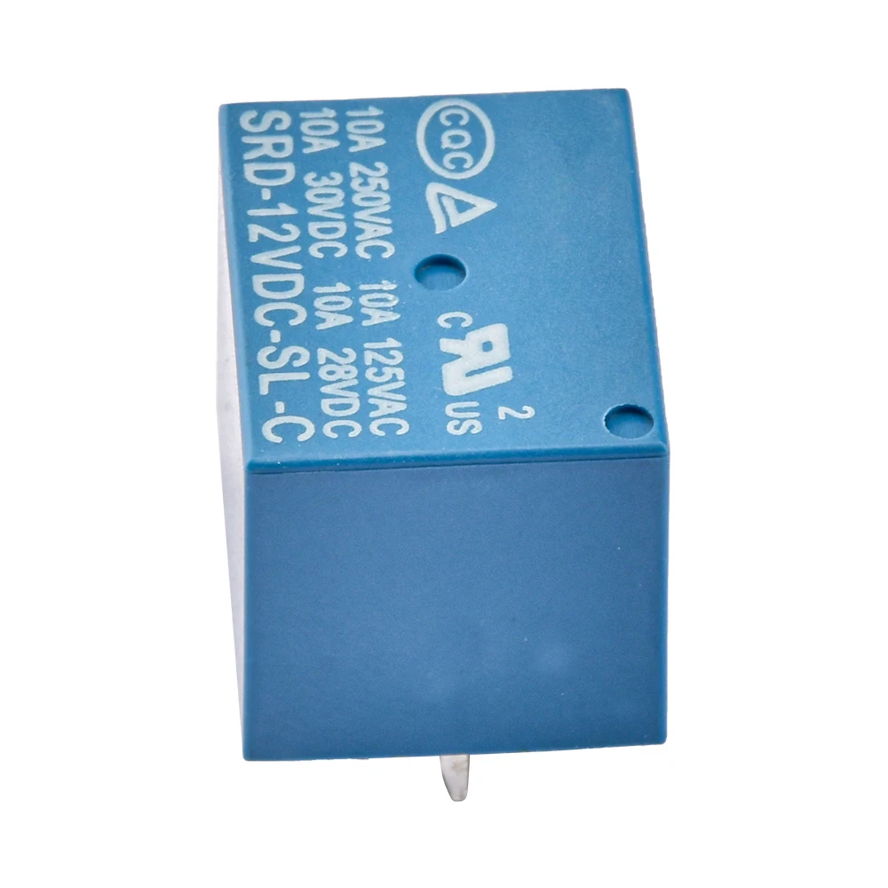 SRD-12VDC-SL-C電磁リレー,5ピンPCBタイプ,10a,12v dc