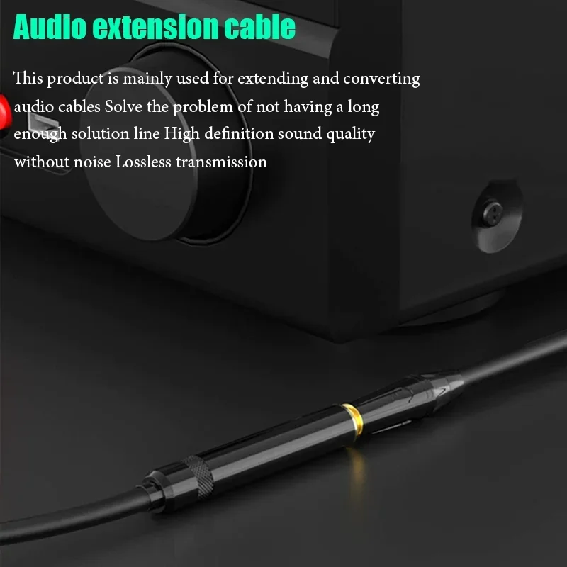 Audio Extension Cable XLR Female To 3.5mm Female Adapter Cable for Microphone Mixer Amplifier Sound Card Effect Speaker