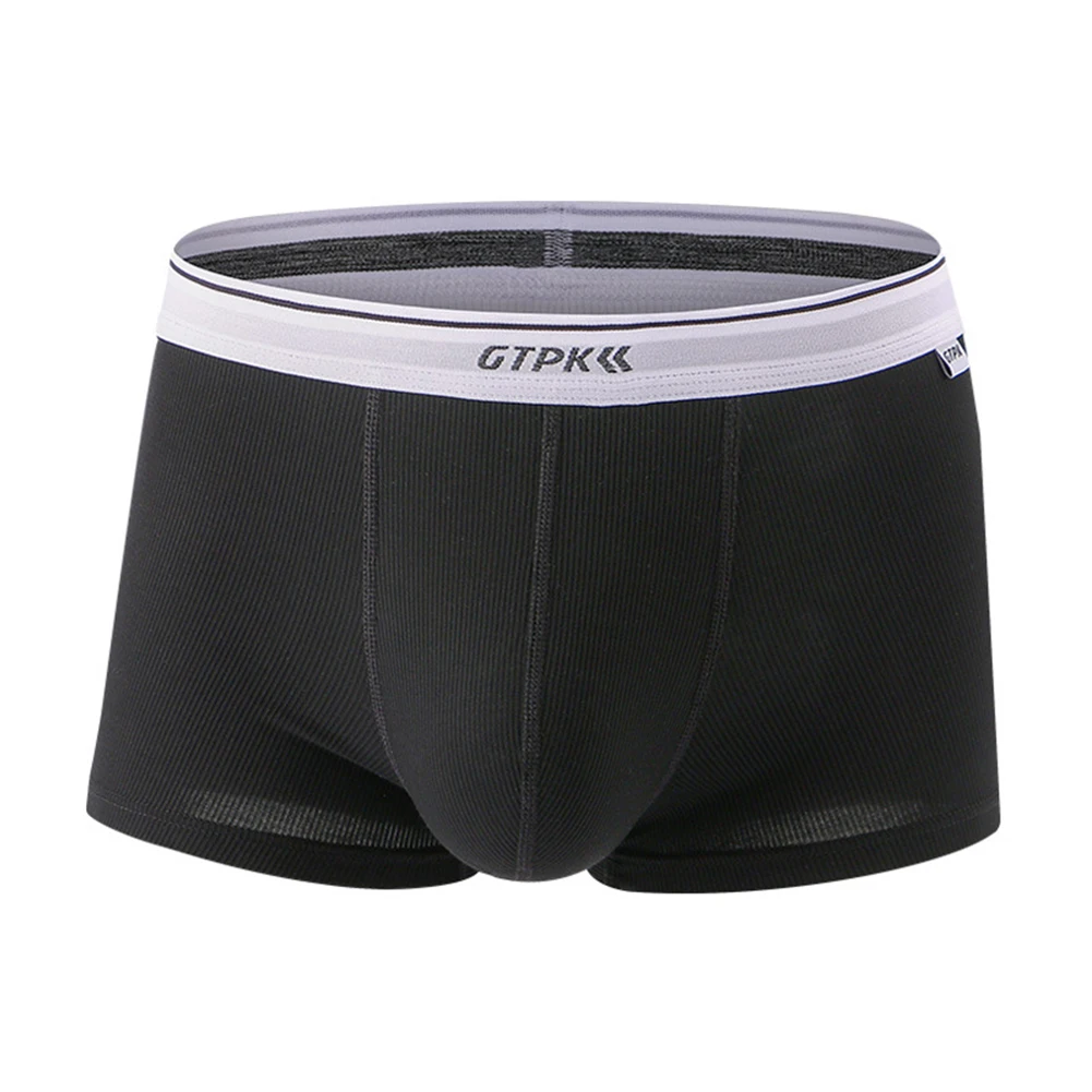 

Everyday Comfort Black Boxer Briefs Breathable Modal Underwear Underpants Breathable Trunks Perfect For Daily Use Soft Material