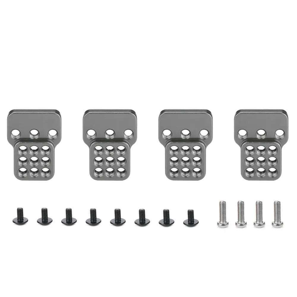 WOWFU-Metalen Verstelbare Schokdemper Beugel Extender Seat Voor WPL C14 C24 C34 C44 B14 B16 B24 B36 1/16 RC Auto onderdelen