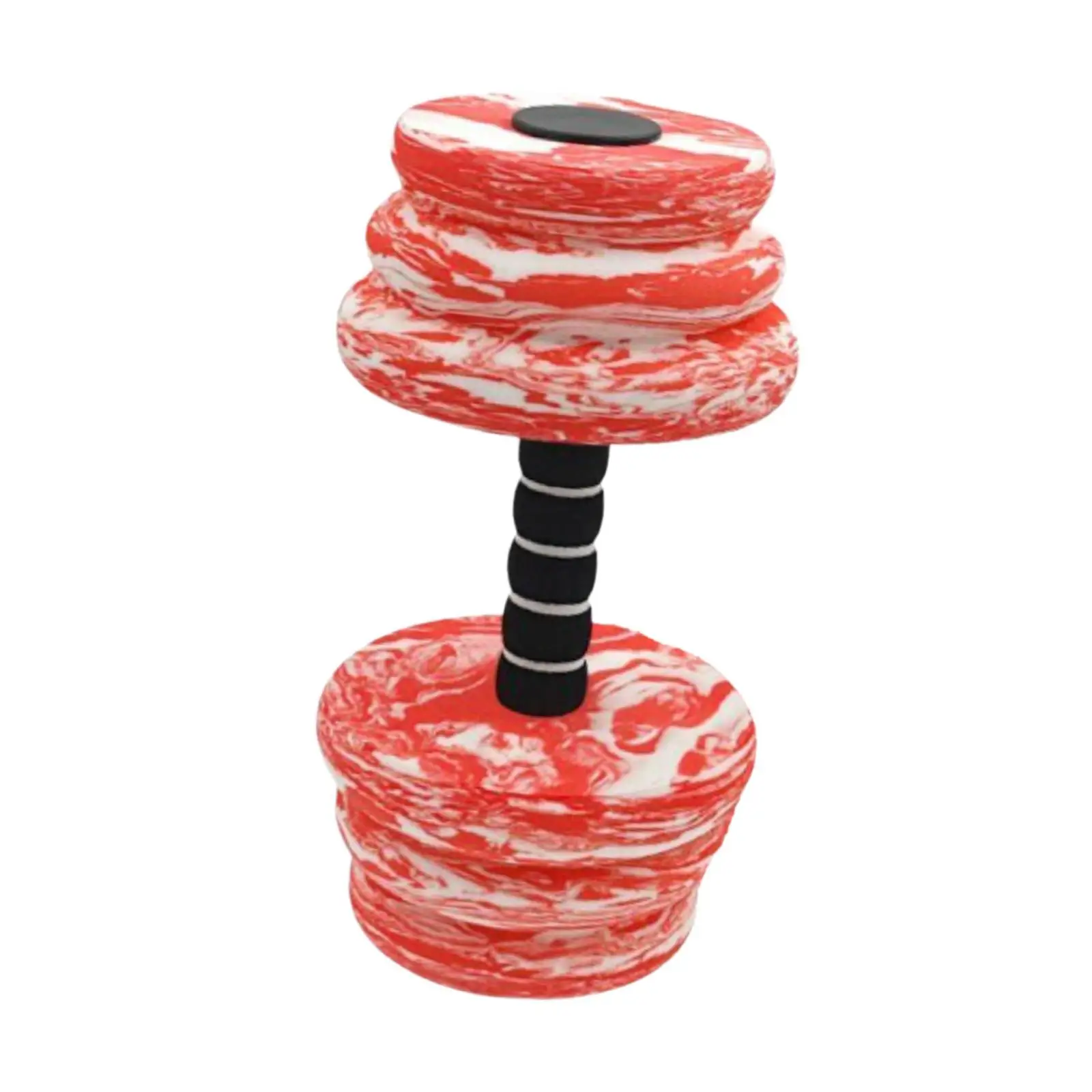 EVA Aquatic Weight Dumbbells Portable Floating Water Barbells for Adult Upper Body Resistance Training