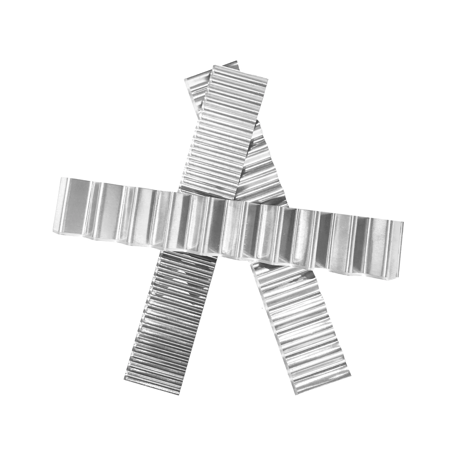 304 Stainless Steel Wave Cutting Tool Set 3PCS Flexible Blades for Jewelry Making, Polymer Clay and Handmade Craft