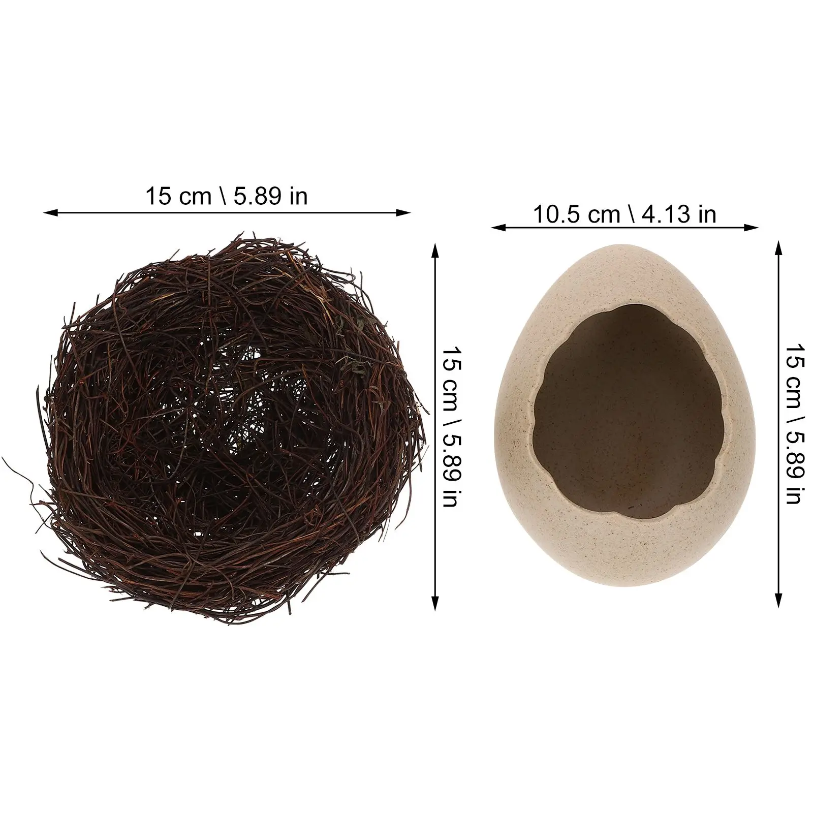 

Egg Shell Shaped Large Capacity Ceramic Bowl for Desserts Cold Beverages Grilled Dishes Noodle Plates Home Restaurant Snack