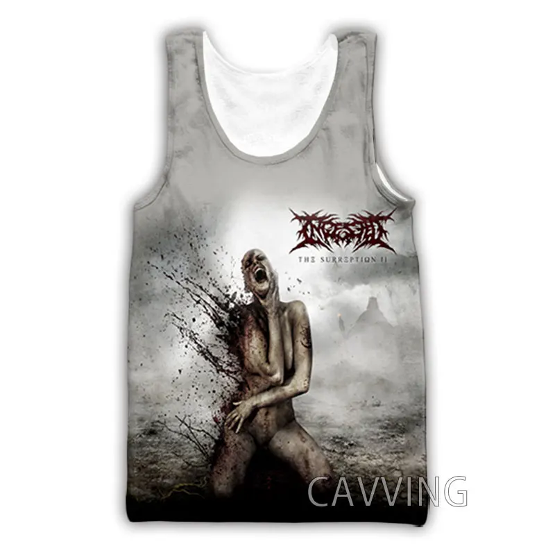 CAVVING 3D Printed  Ingested Rock  Tank Tops Harajuku Vest Summer Undershirt Shirts Streetwear for Men/women