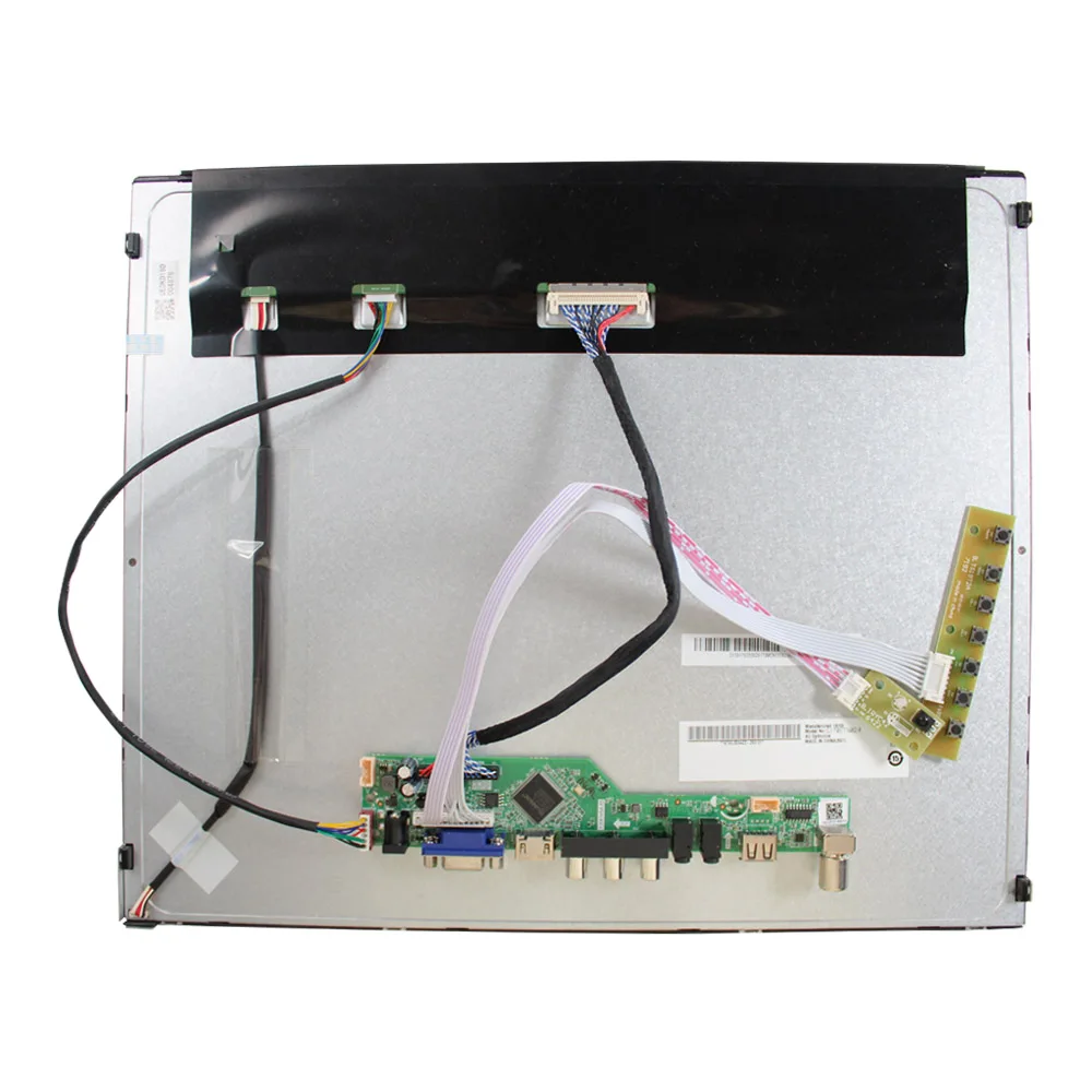 LVDS TFT LCD 스크린 및 TV HD MI USB VGA AV RF 보드, 17 인치, G170ETN02.0, 1280x1024, 30 핀