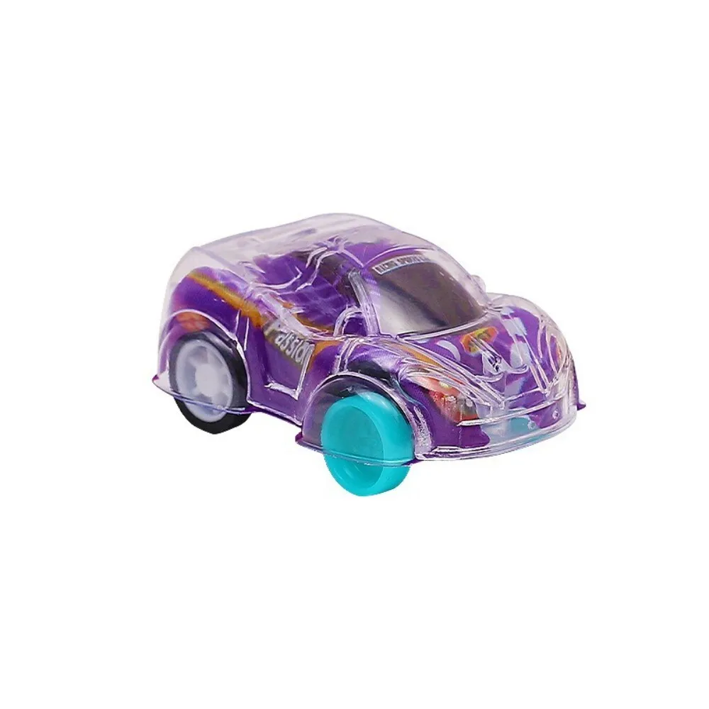 Tirare indietro il motore di attrito Giocattolo per auto con stampa colorata a doppio strato per bambini Gioco educativo e regalo per bomboniere per ragazzi e ragazze