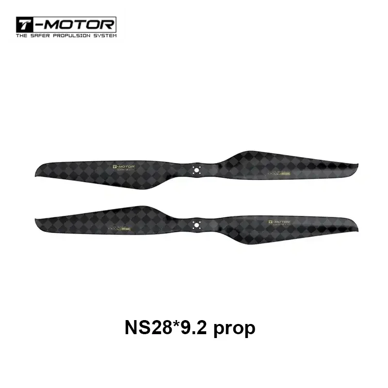 

T-MOTOR NS28*9.2 2PCS-Pair Propellers Multirotor Generation Ultra Light Carbon Fiber NS Series NS28x9.2 Prop Brades