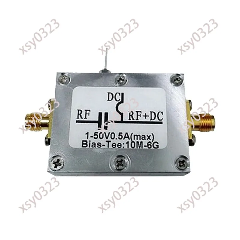 10MHz-6GHz Bias Tee, Coaxial Feed DC Block with Low Insertion Loss
