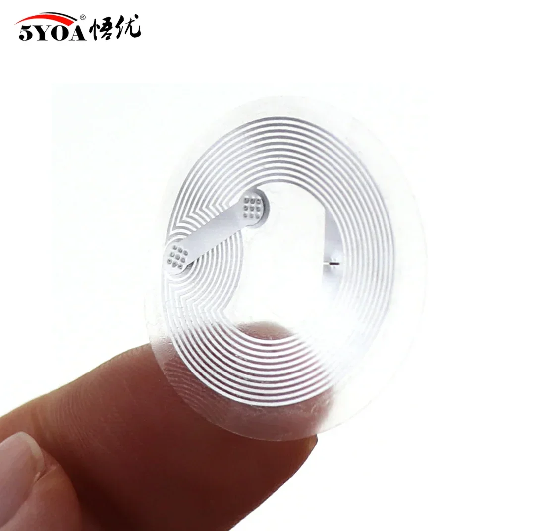 5YOA 10pcs 100pcs Ntag213 Ntag215 NFC Tag Sticker 13.56MHz ISO14443A Label Phone Available RFID Adhesive Label