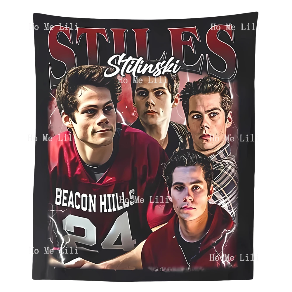 Stiles Stilinski Vintage 90's Fan Movie Gift Tapestry For Bedroom Decor